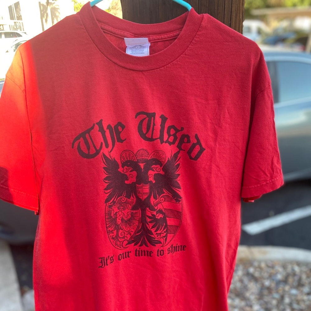 The Used Band Tee 2003 Warped Tour Size L Large